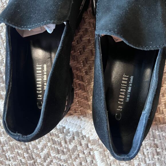 La Canadienne Drew Suede Loafer Sz 9.5M - Picture 4 of 6